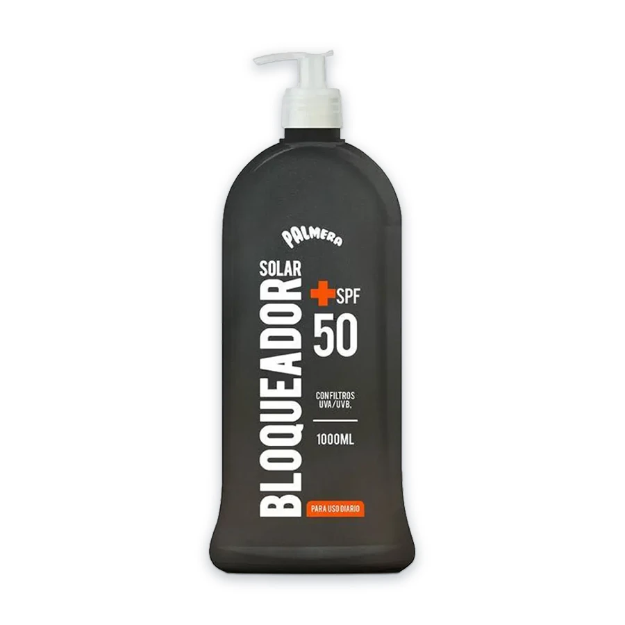 Bloqueador Solar Palmera Sun SPF 50+ | Frasco de 1 Litro